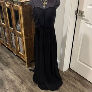 Max & cleo Elegant Black Strapless Dress - size 6